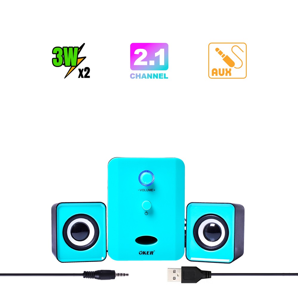 OKER SP-835 OKER DESKTOP SPEAKERS 2.1 USB 650W SP-OK-21-835xx