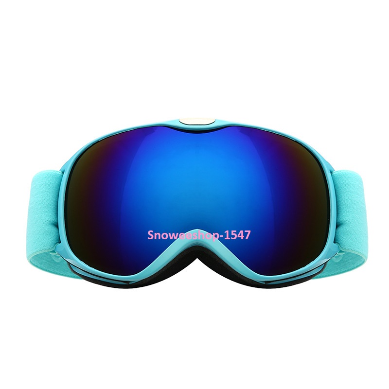 แว่นตาเล่นสกีสำหรับเด็กอายุ4-14ปีแว่นตากันลมและฝุ่น แว่นตากันแดดกันหิมะกรอบ TPU, ฟิล์ม PC เยอรมันเคลือบ REVO, ฟิล์มกันฝ้าสองชั้นจากอิตาลี, ฟองน้ำสามชั้น, แถบยางยืดกำมะหยี่สองด้านมาพร้อม 6 เฉดสีให้เลือก