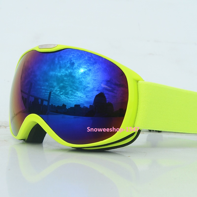 แว่นตาเล่นสกีสำหรับเด็กอายุ4-14ปีแว่นตากันลมและฝุ่น แว่นตากันแดดกันหิมะกรอบ TPU, ฟิล์ม PC เยอรมันเคลือบ REVO, ฟิล์มกันฝ้าสองชั้นจากอิตาลี, ฟองน้ำสามชั้น, แถบยางยืดกำมะหยี่สองด้านมาพร้อม 6 เฉดสีให้เลือก