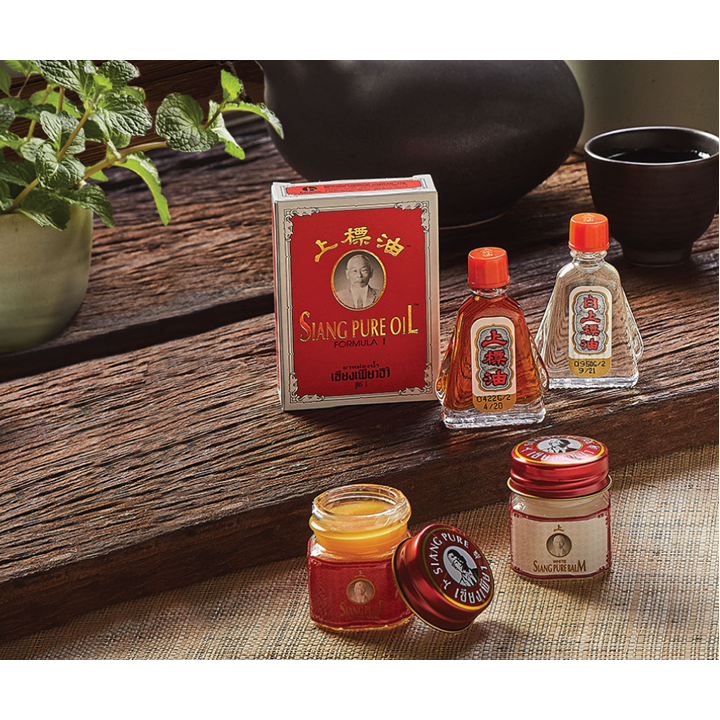 Siang Pure Oil Formula II 7cc x 6 ชิ้น ยาหม่องน้ำ เซียงเพียวอิ๊ว