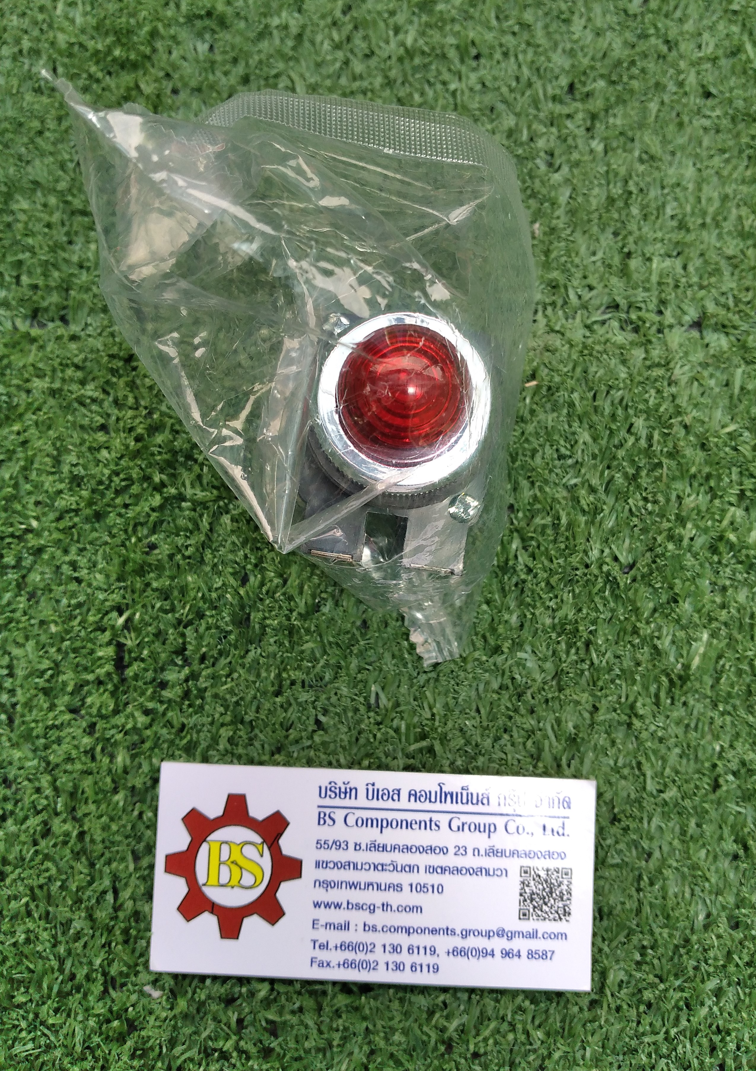 TEND : ไพล็อตแล้มป์ TPR-252-R 25mm. 220V สีแดง