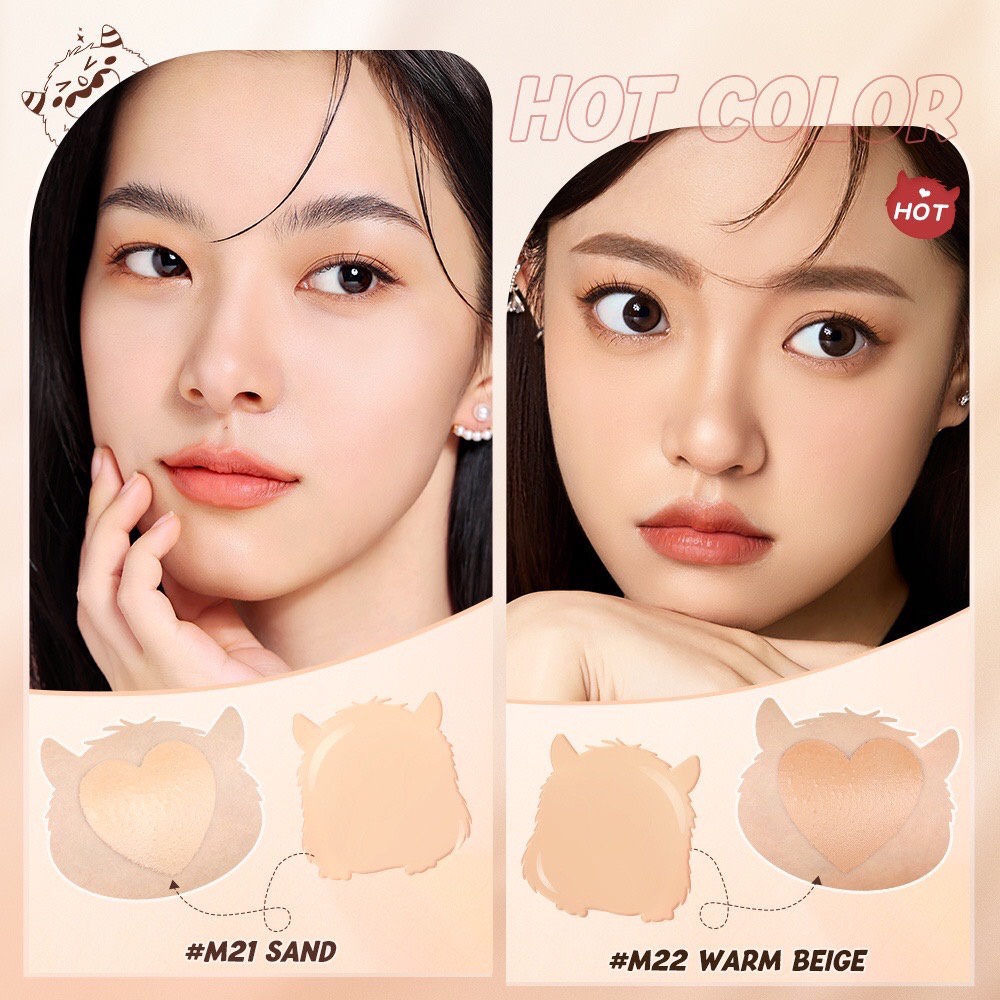 Banxeer Milk Mist Soft Light Monster Liquid Foundation BM17 30กรัม รองพื้น หลอด