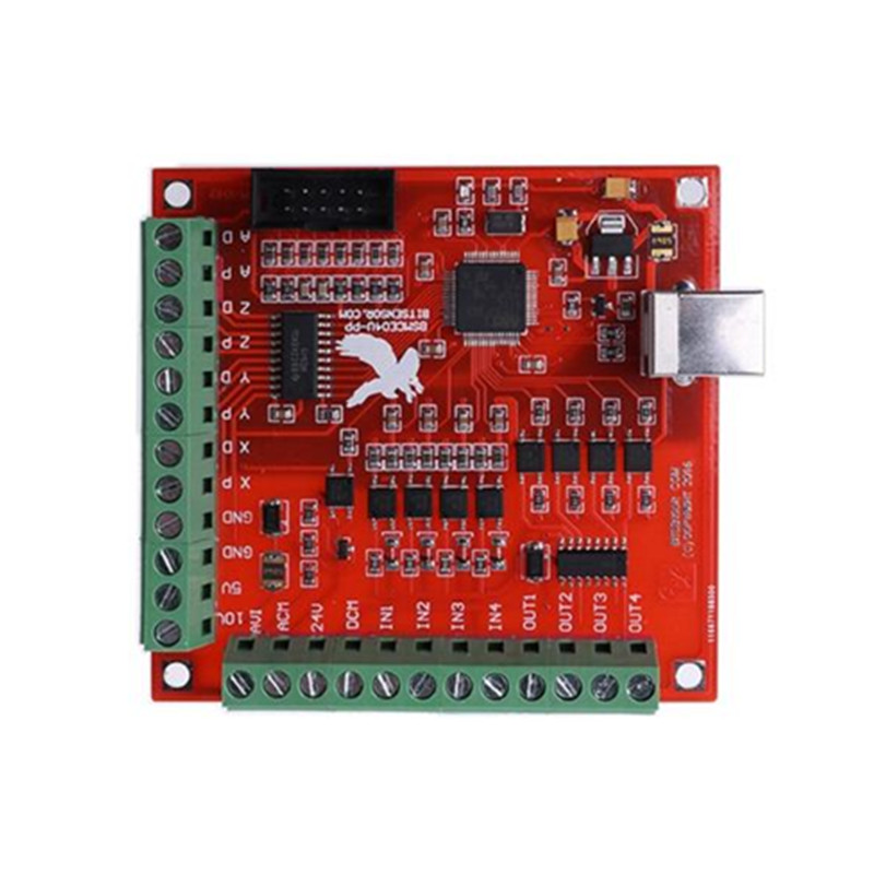 USB MACH3 100Khz Breakout Board 4 Axis + USB Cable + Manual CD