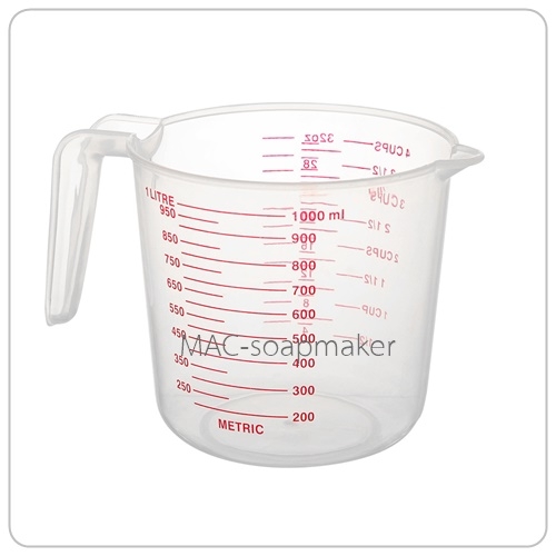 ถ้วยตวงพลาสติกขนาด 1000 มิลลิลิตร