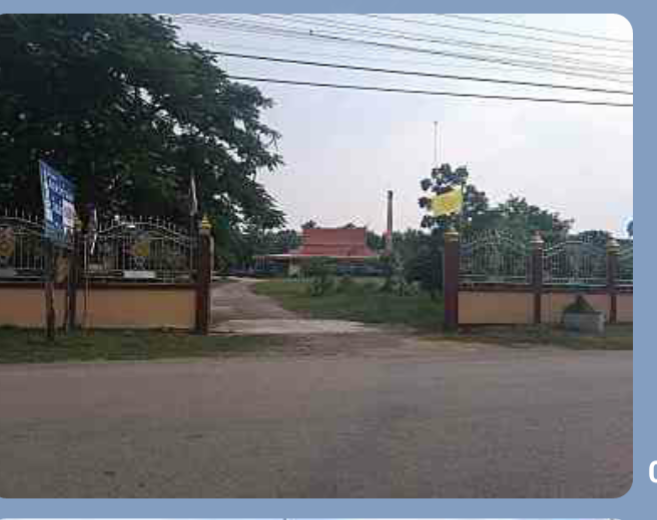 ขายที่ดินสวยราคาถูกติดโรงเรียนวัดท้ายตลาดและตรงข้ามวัดท้ายตลาดใกล้ สภ.เขาย้อย 1.87 กม.อ.เขาย้อย จ.เพชรบุรี