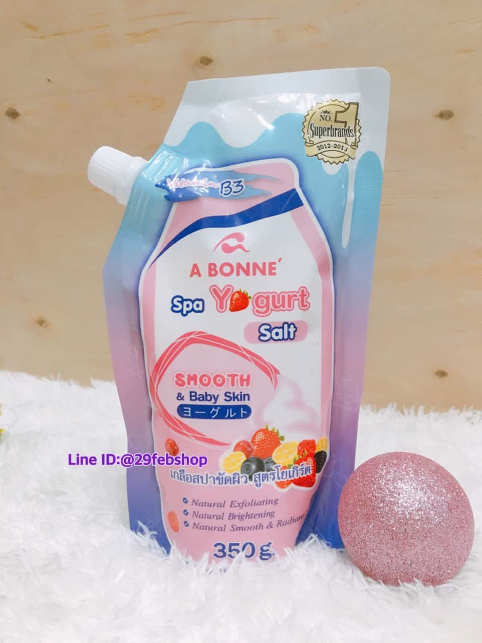 A Bonne Spa Yogurt Salt 350g.
