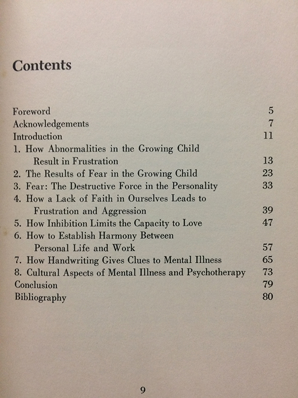 Guide to the Disturbed Personality Through Handwriting