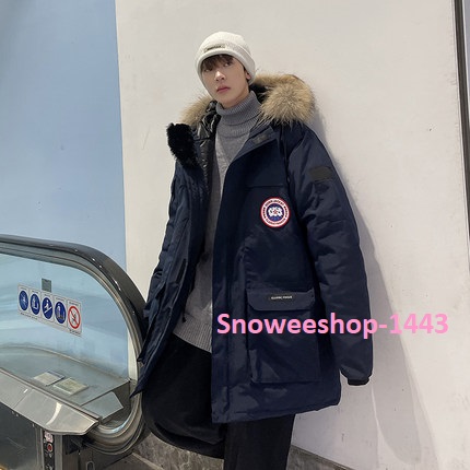 เสื้อกันหนาวแคนาดากูสตัวยาวทรงโอเวอร์ไซสวยพรีเมี่ยมฟังก์ชันครบใส่ติดลบ 40 ได้ ใส่ได้ทั้งผู้ชายและผู้หญิงมี 8 สี ไซเยอะใหญ่สุดอก 52 นิ้ว