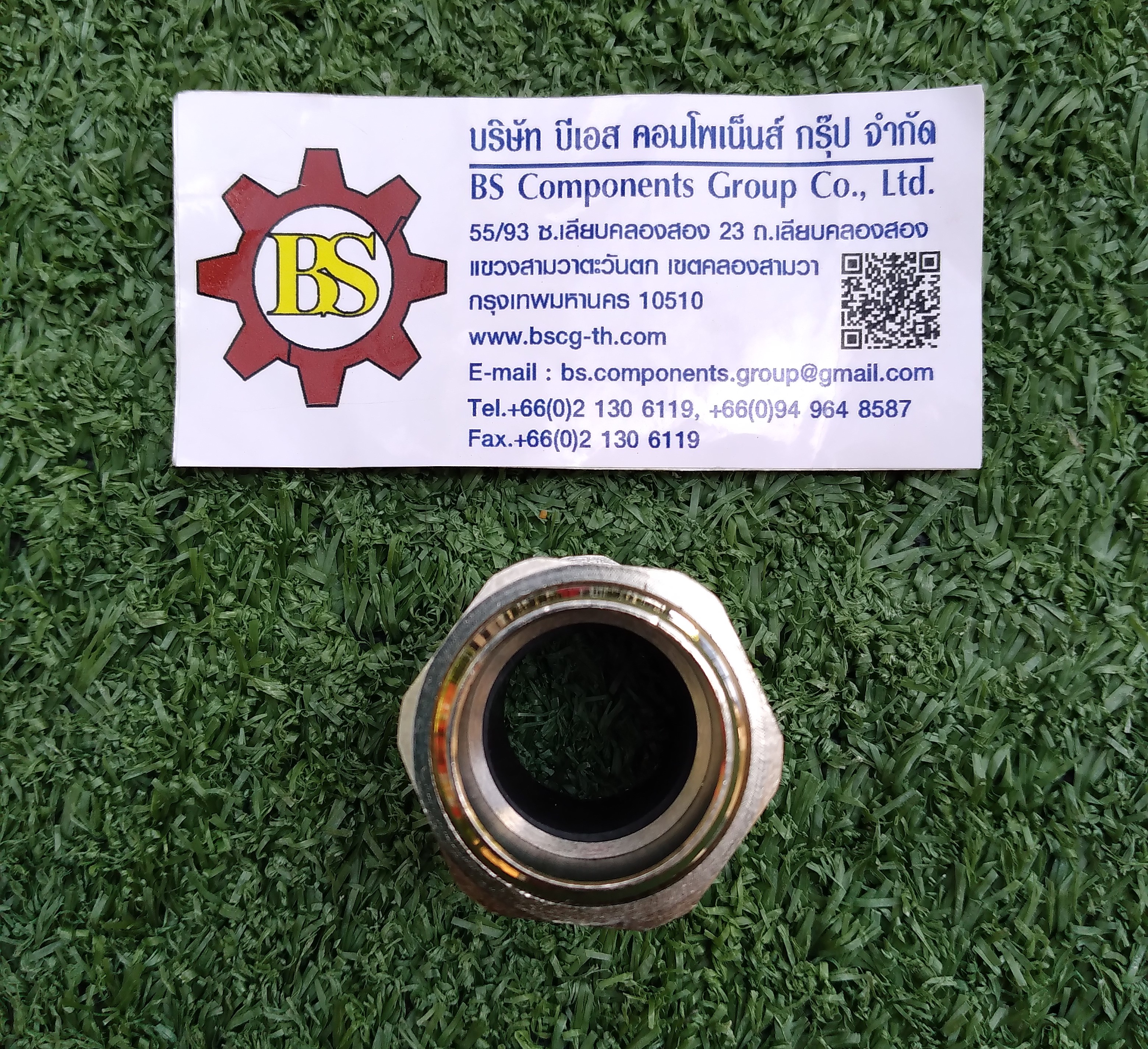 SHINOHAWA : Brass Cable grand ทองเหลือง ชุบนิเกิ้ล NPT 3/4" IP44