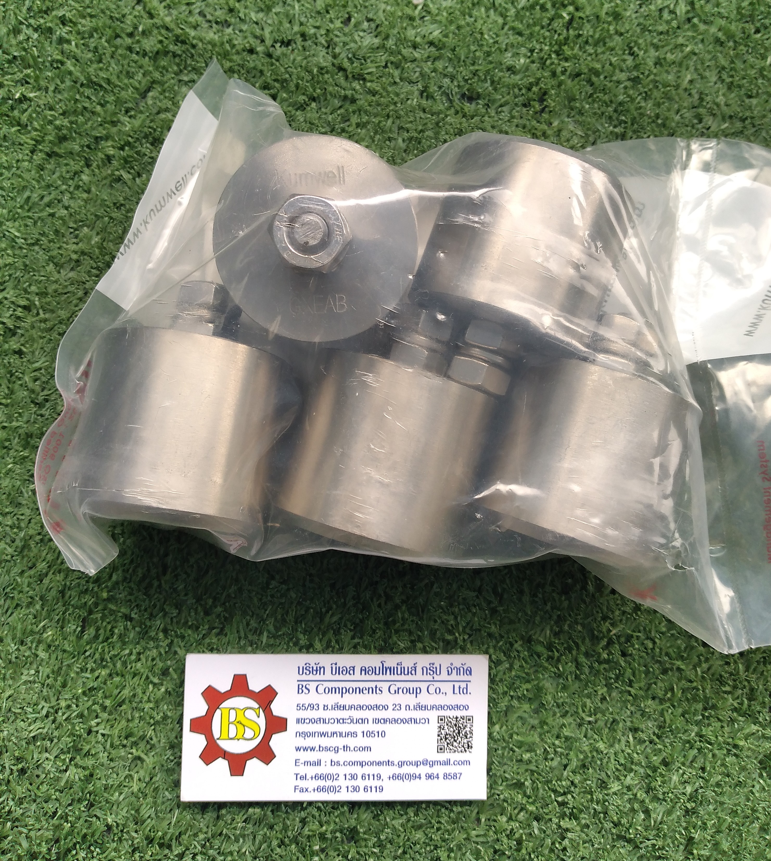 KUMWELL : Earth Boss Dia.= 50 mm, Length = 45 mm (Stainless) GXEAB