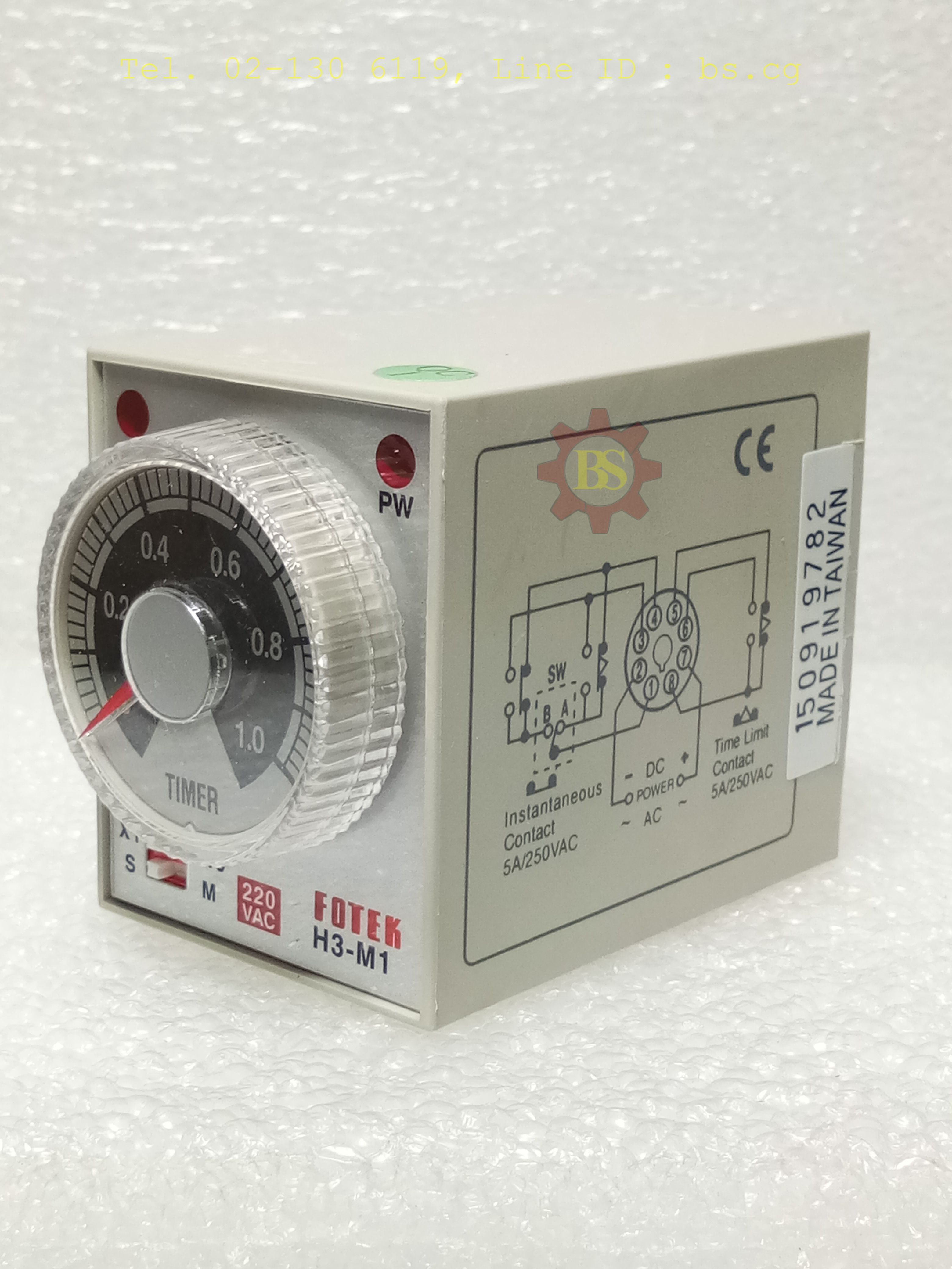 FOTEK: Timer H3-M1-220V