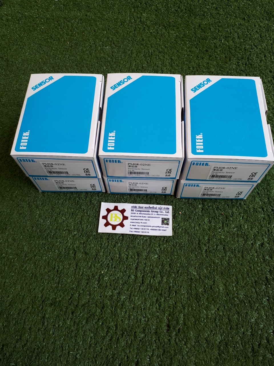 FOTEK : Prox Sw.PM08-02NE 2mm. 24Vdc 3wire NPN,NO