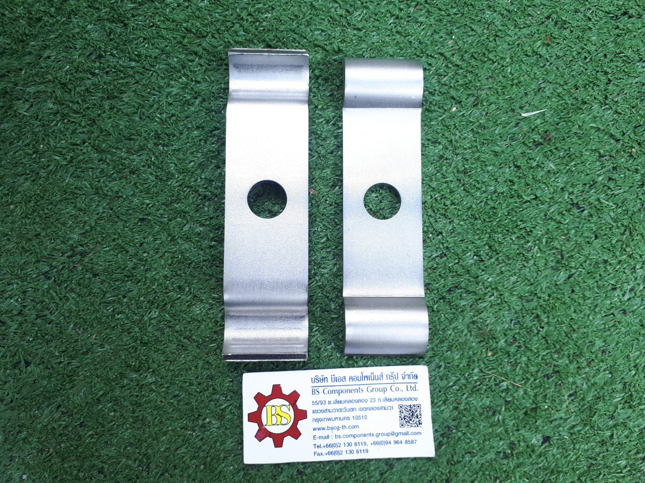 Clamp SUS 304 for 2x95sqmm หนา 4 มิล