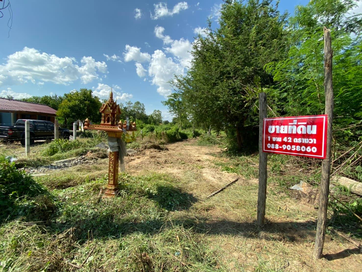 ขายที่ดินสวยราคาถูกติดถนนใหญ่ อ.บ้านด่านลานหอย จ.สุโขทัยห่างโรงเรียนบ้านด่านลานหอยวิทยา 112 เมตรเหมาะแก่การทำธุรกิจ