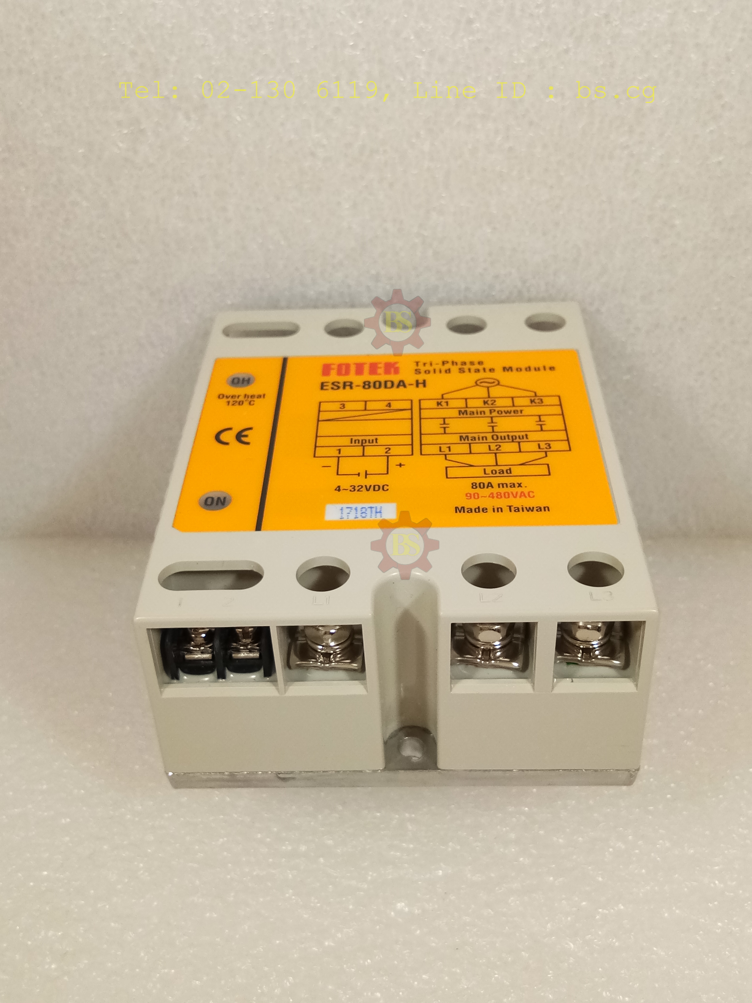 FOTEK : Solid State Module Tri-Phase ESR-80DA-H