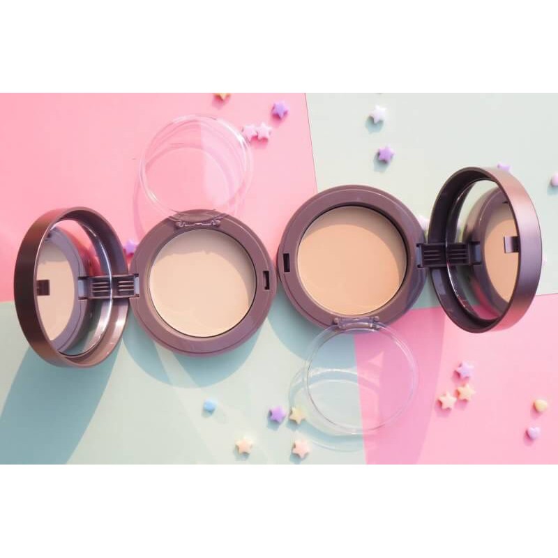 Gina Glam Long Wear Matte Stay Two Way Cake Compact Powder SPF 15 G40 จีน่า เกลม แป้งคุมมันผสมรองพื้น