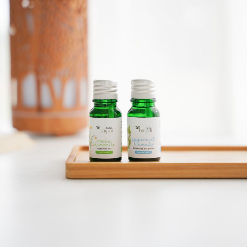 Baipai น้ำมันหอมระเหย 10ml 🧡 Essential oil 10ml น้ำมันหอมสปา Aroma oil สารสกัดจากธรรมชาติ กลิ่นหอม