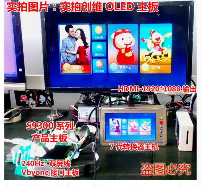 TV-160 แบบ7 นิ้ว Vbyone (Pre-Order)15-20 วัน