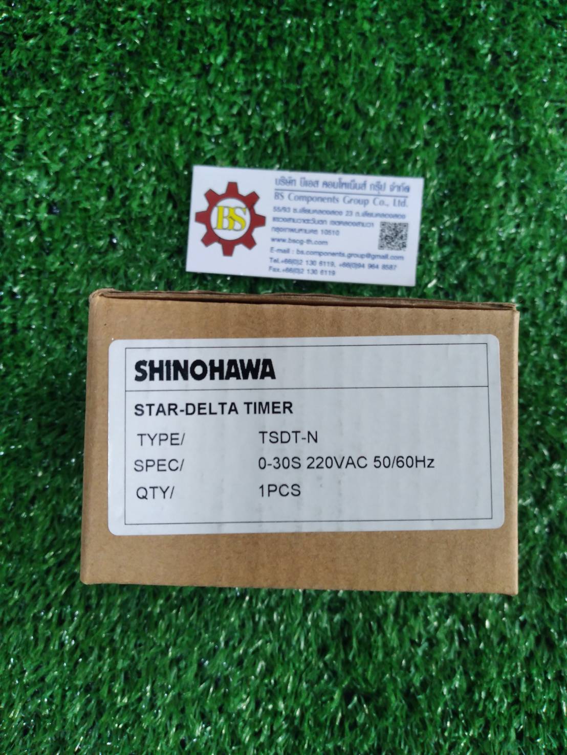 SHINOHAWA : Star-Delta Timer TSDT-N 30S 220VAC