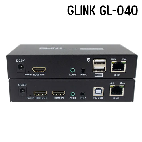 GL-040 HDMI KVM Extender 4K CAT5e/6e120m +USB DA-GO-HM-GL040