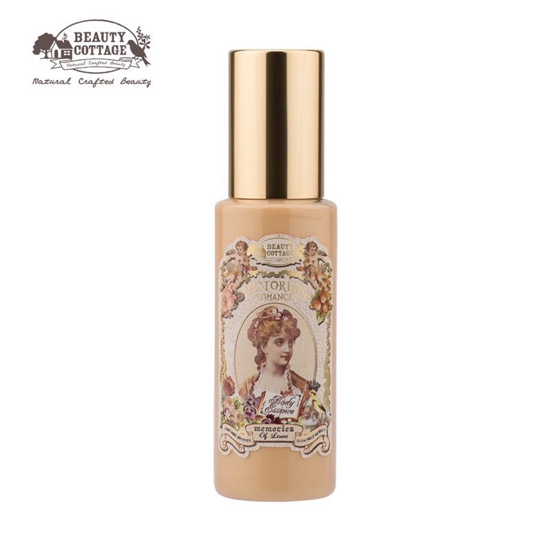 BEAUTY COTTAGE VICTORIAN ROMANCE PERFUME SHIMMERING GLOW BODY ESSENCE 115 ml โลชั่นน้ำหอม มีชิมเมอร์