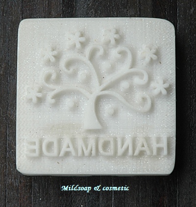 HANDMADE TREE SOAP STAMP 5 X 5 CM.