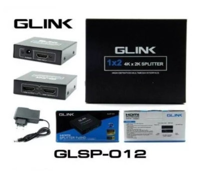 PC-012 HDMI SPLITTER GLINK 1: 2 PORT DA-GO-HM-PC012