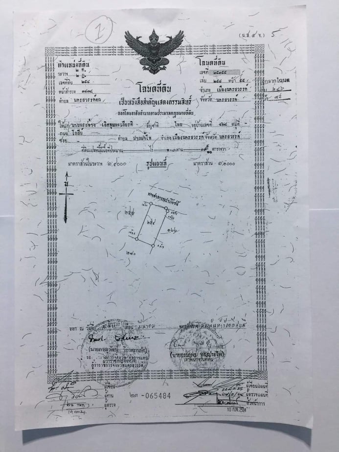 ขายที่ดินสวยราคาถูกที่สุดเมืองนครสวรรค์ติดหมู่บ้านจัดสรรค์ปาริชาตแลนด์