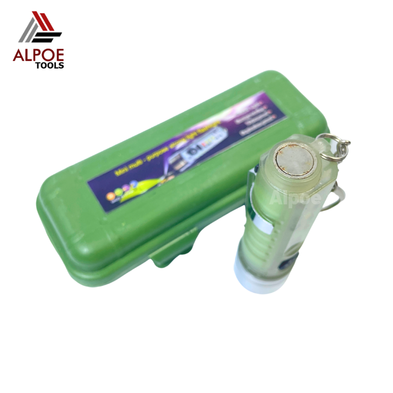 ไฟฉายแบบชาร์จ ไฟ 4 สี มีแม่เหล็ก รุ่น Mini Multi Flashlight