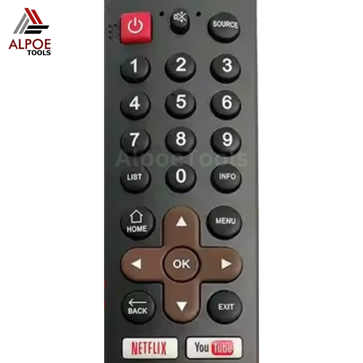 รีโมททีวี Skyworth / Coocaa รหัส RM-L1592 สำหรับ LCD / LED TV