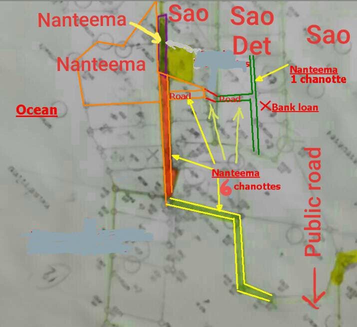 ด่วนขายที่ดินสวยราคาถูกใกล้ชายฝั่งทะเล 140 เมตร ใกล้โรงพยาบาล อ.เกาะช้าง 2.74 กม. จ.ตราด