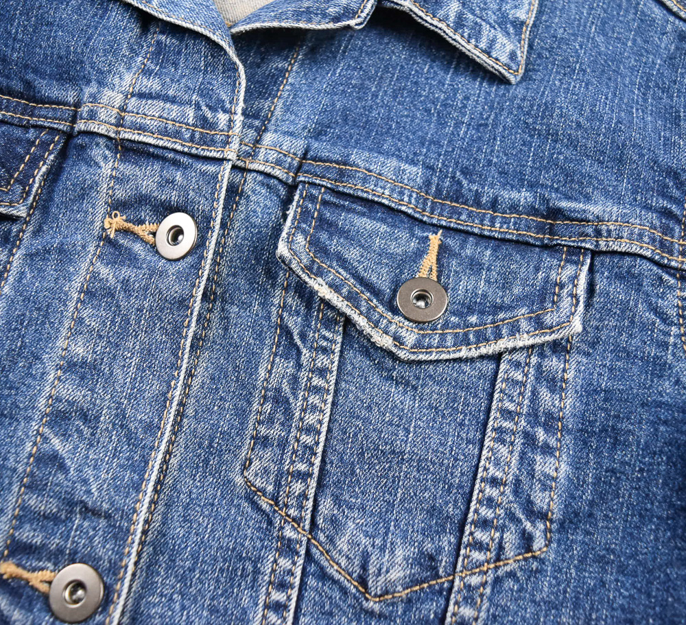 UNIQLO®แท้ อก 37 เสื้อแจ็คเก็ตยีนส์หญิง ยูนิโคล่ สียีนส์ เสื้อแขนยาว เนื้อผ้าดี