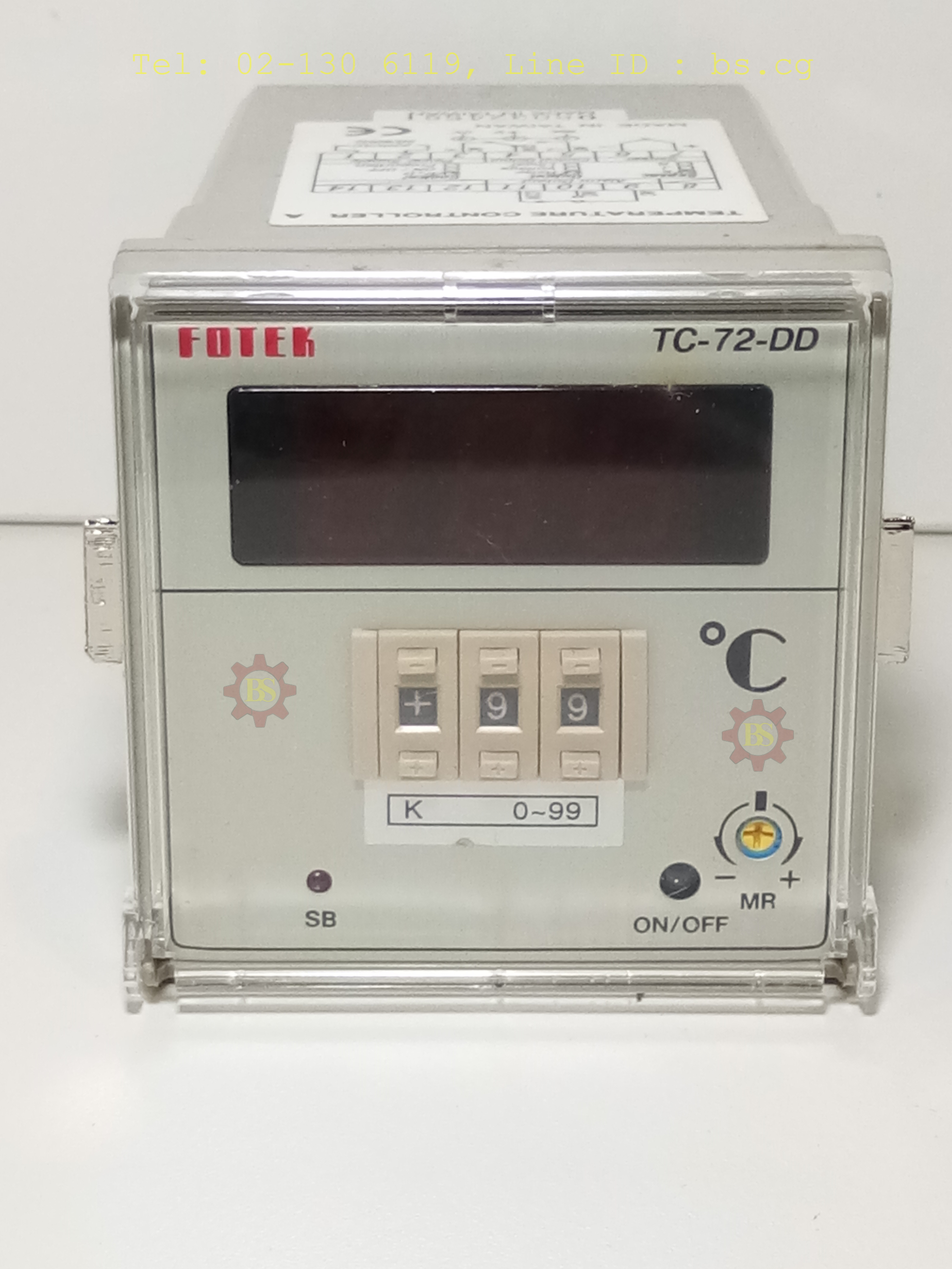 FOTEK : Temperature Controller TC72-DD-R0