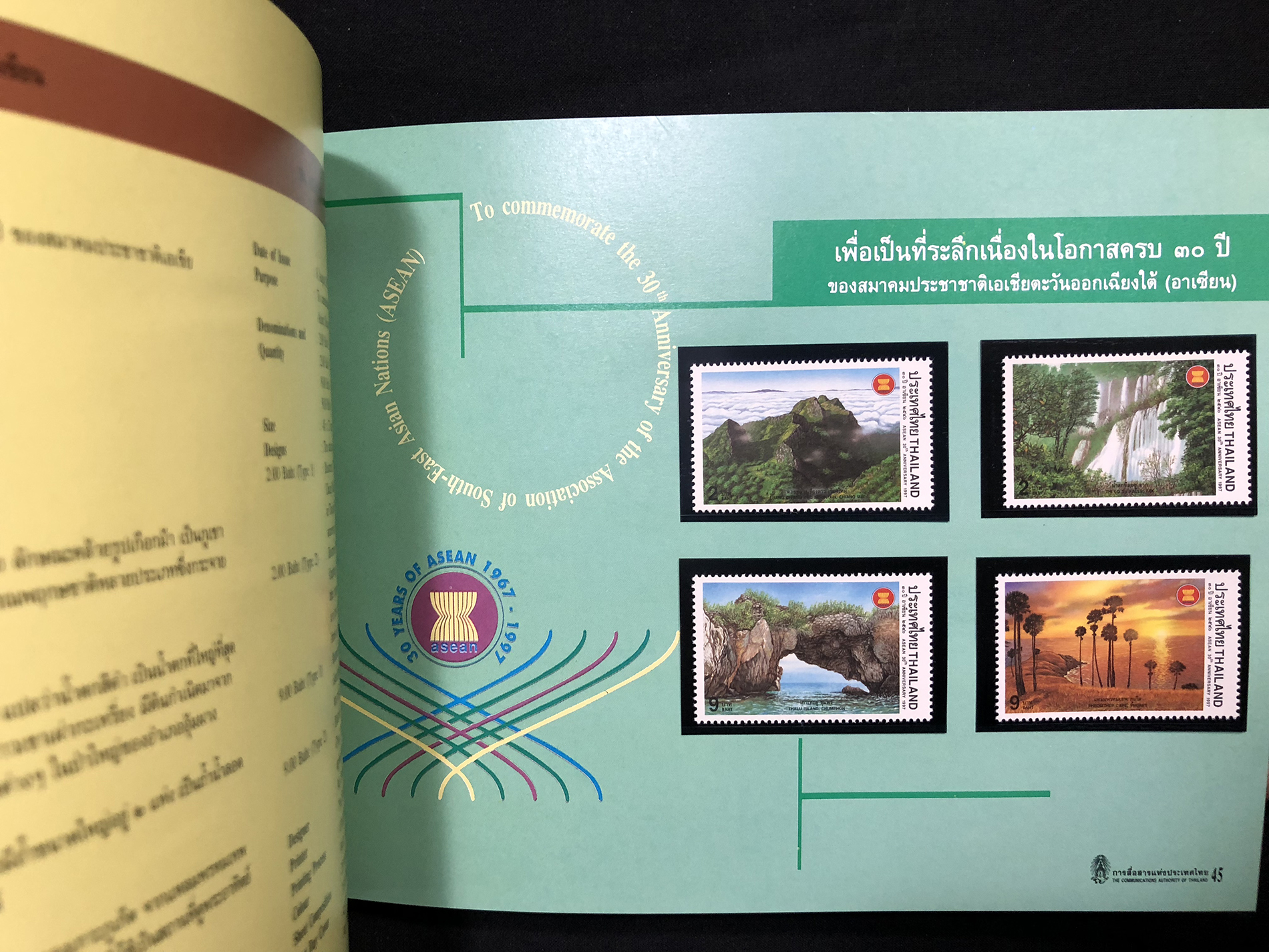 สมุดตราไปรษณียากรไทยประจำปี 2540