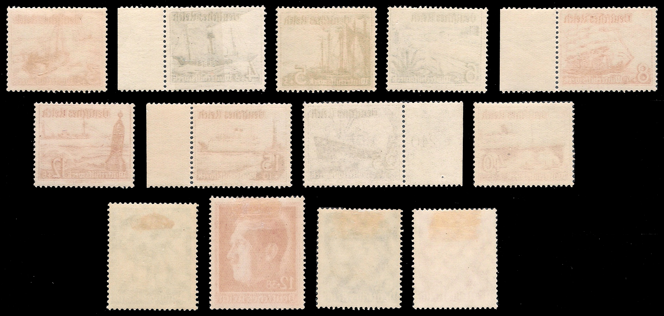 1937-1938 Germany WW2 (CV $88.05)