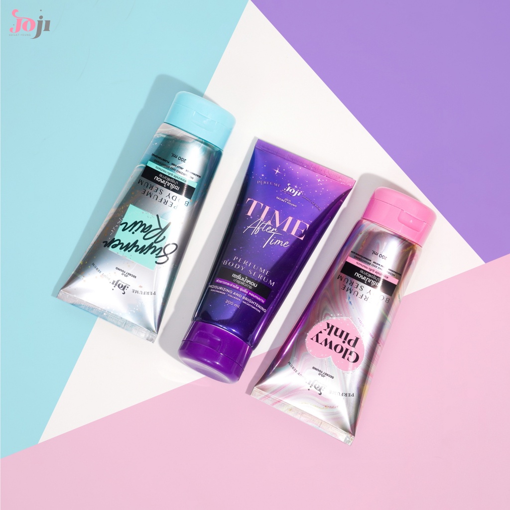 Joji โจจิ Purfume Body Serum เซรั่มน้ำหอม บำรุงผิวกาย 200มล. (มี 3 กลิ่น)