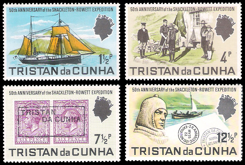 1971 Tristan da CUNHA CV $5.2
