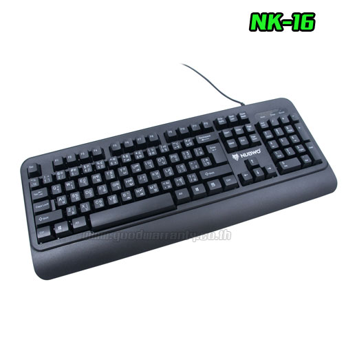 NUBWO NK016 NUWBO ORDINARY KEYBOARD USB 104KEY KB-UB-NW-016BK