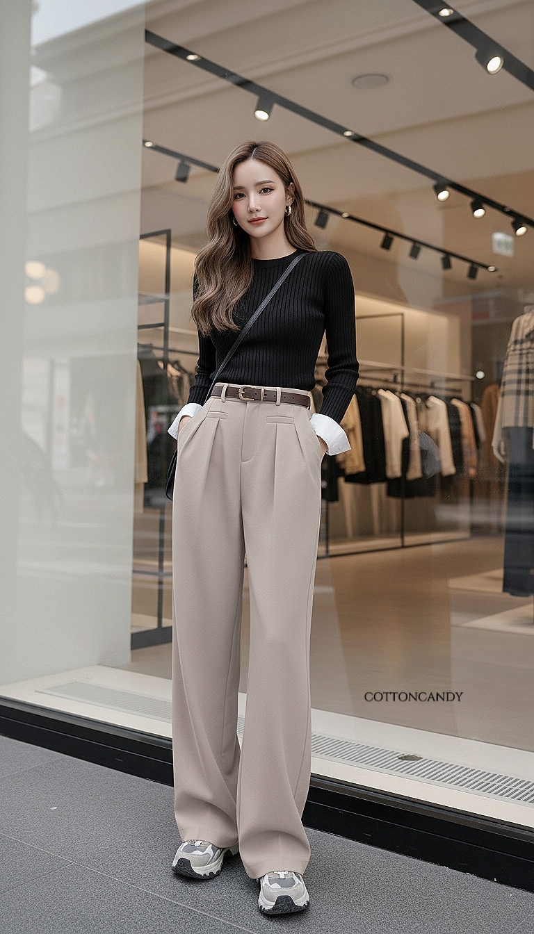 Tag#cottoncandy กางเกงfreesize รุ่นล่าสุดของทางรุ่น รุ่นนี้การันตีเนื้อผ้าเลยคร่าา ผ้าเนื้อดีมากๆ มีน้ำหนักทิ้งตัวสวยใส่สบายสุดๆ ดีเทลเก็ๆมา+เข็มขัดร