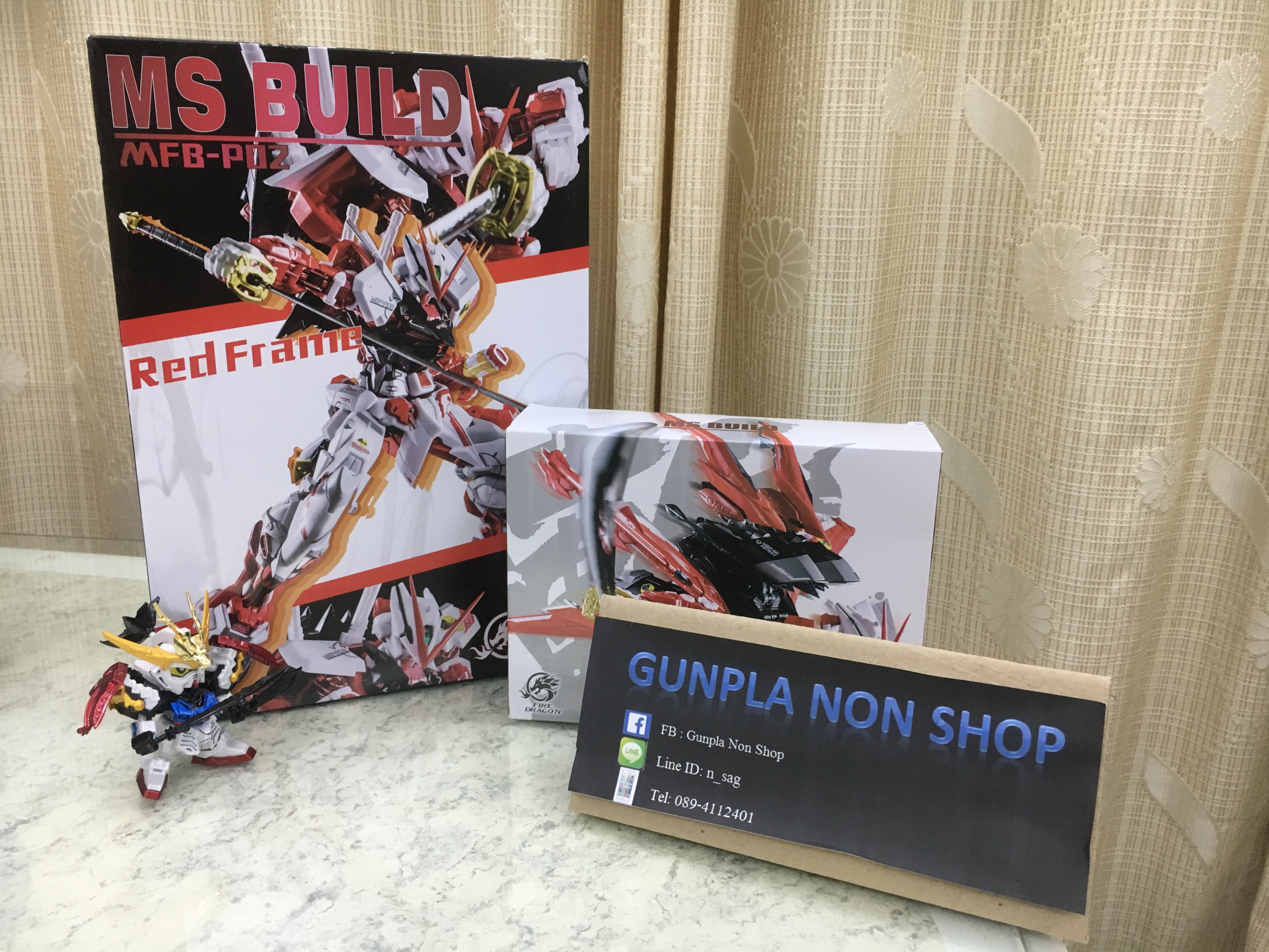 .MG 1/100 Astry Red Fram + Back Pack part [Fired Dragon] Metal Built