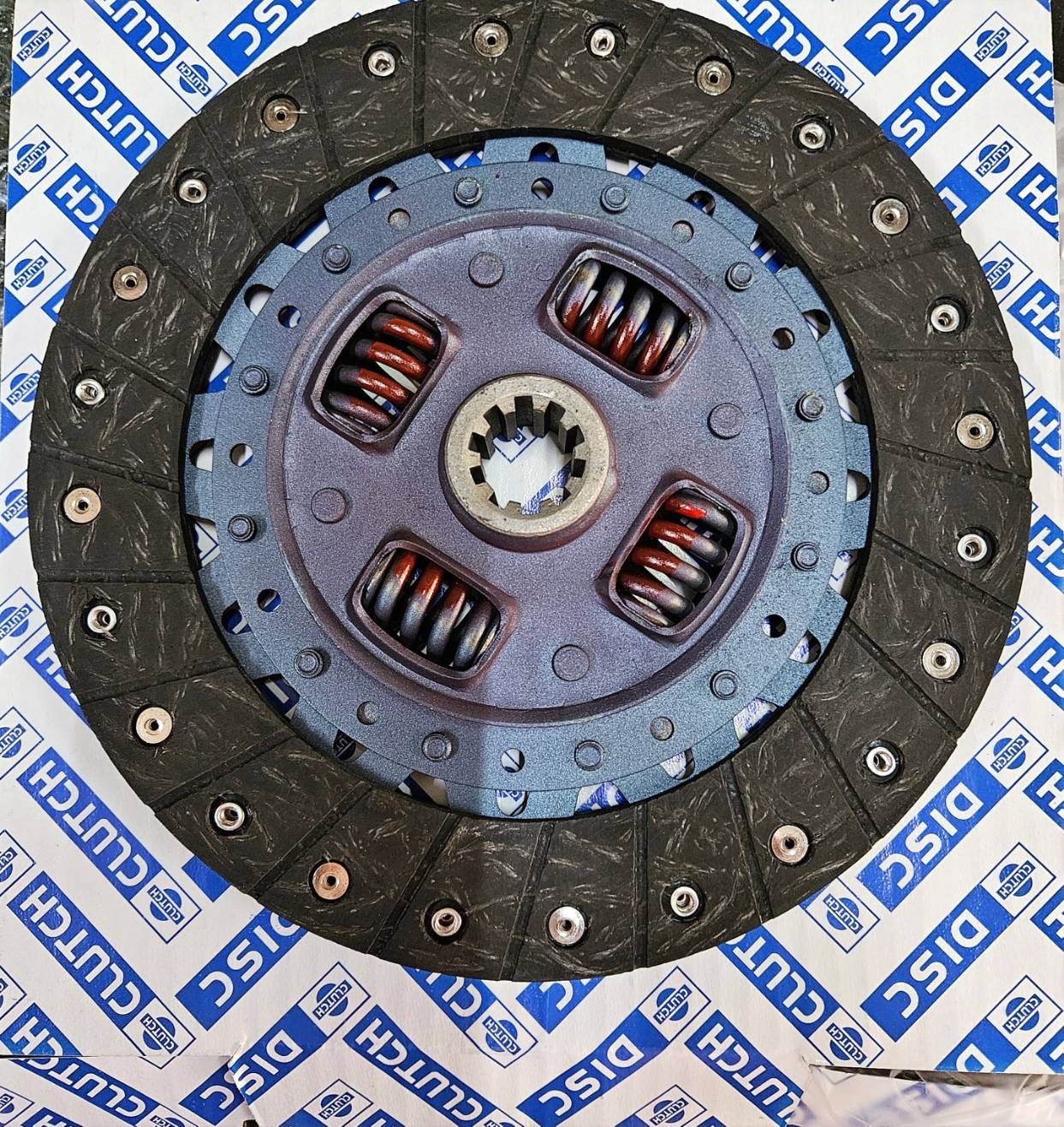 แผ่นคลัทช์ รถจี๊ป จี๊ปเล็ก CJ5 CJ6 CJ7 WILLY [8.5นิ้ว-10ฟัน-รูใน24มม.] Clutch disc JEEP แผ่นคลัช จานคลัทช์