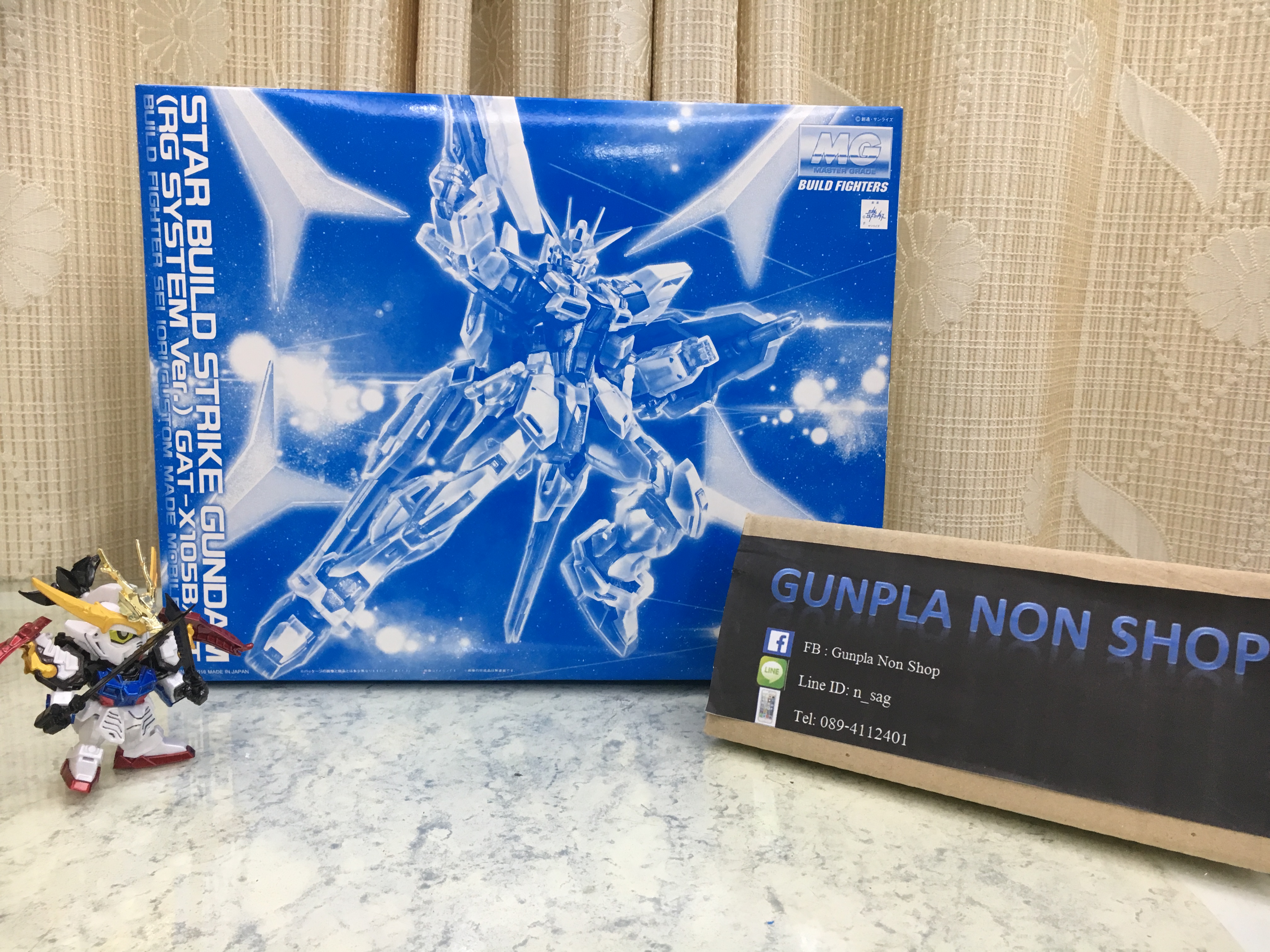 P-Bandai MG 1/100 Star Build Strike Gundam