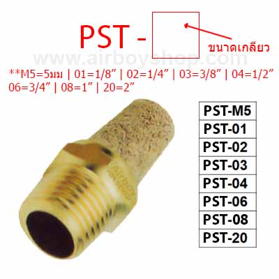 ตัวเก็บเสียง (Silencer) รุ่น PST