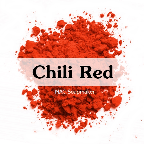 Color Red : Chili Red / สีแดงพริก ชนิดผง กระจายตัวในน้ำมัน ใช้ในงานอุตสาหกรรม สบู่กรด สีเทียน เซรามิก