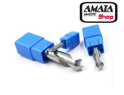 Chamfer Cutting Edge 6.0 mm. 2 ฟัน สำหรับอลูมิเนียม Carbide Coating Tungsten HRC55