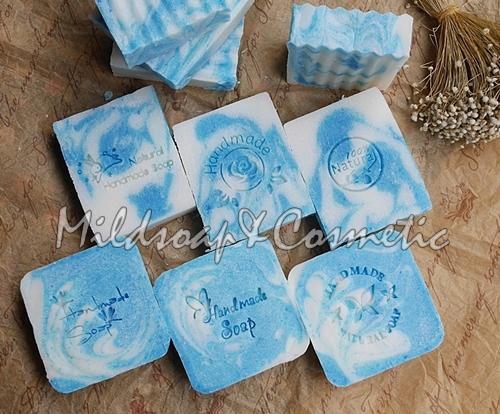 HANDMADE BUTTERFLY SOAP STAMP 4.2 X 4.2 CM.