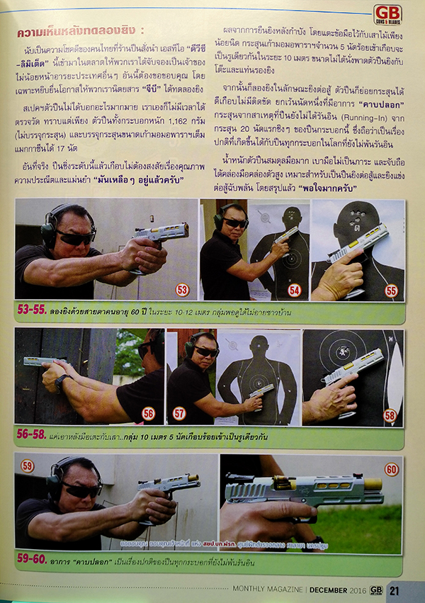 GB Guns & Blades ฉบับที่ 69 ปีที่ 6 ธันวาคม 2559