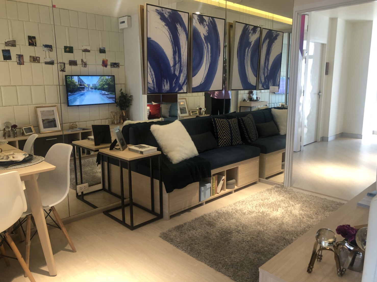 ขายดาวน์ พลัมคอนโดรังสิตอไลฟ์ 26.25 ตร.ม ใกล้ ม.กรุงเทพ ชั้น 2 วิวสระ เฟส1 ทำเลดี ราคาถูก จ.ปทุมธานี