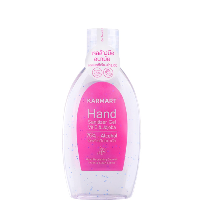 Karmarts Hand Sanitizer Gel Vit E & Jojoba 100ml เจลล้างมืออนามัยแบบไม่ต้องใช้น้ำ ช่วยฆ่าเชื้อโรคและป้องกันแบคทีเรีย