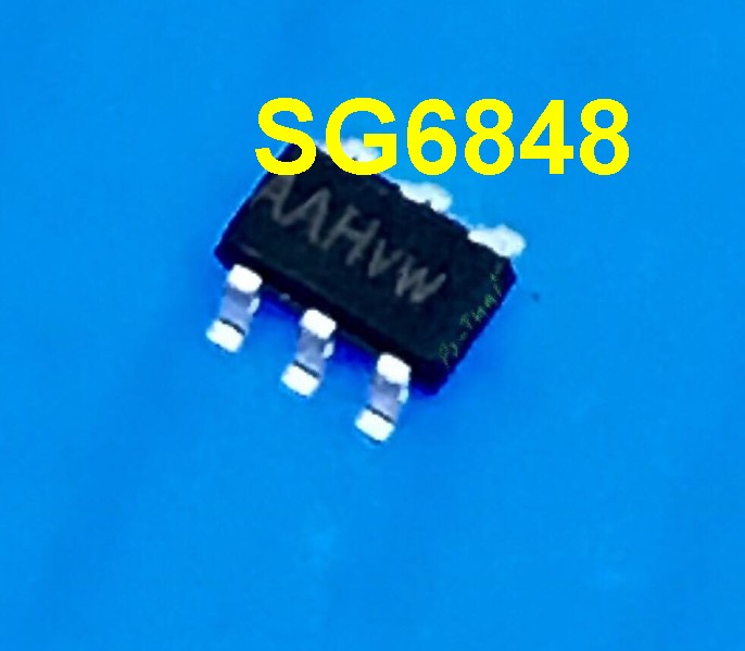 AAHvw ,SG6848 (ไอซี PWM ภาคจ่ายไฟ)